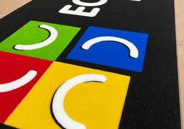 zerbini per uffici moderni, zerbini intarsiati di alta qualità